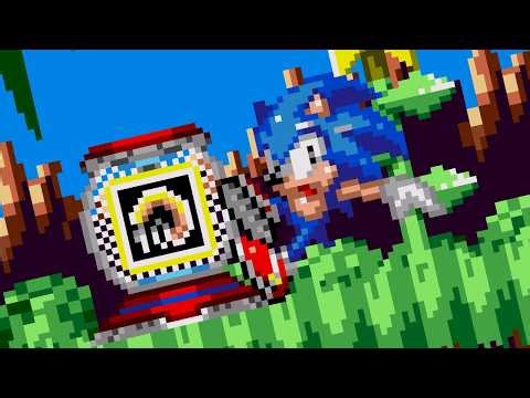 Modgen Sonic in Sonic 1 / Sonic Hackrom