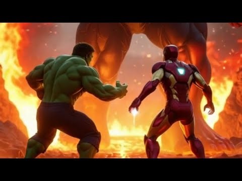 RED HULK vs BLUE HULK EPIC BATTLE! However, THOR'S Unexpected SAVE Changes Iron man
