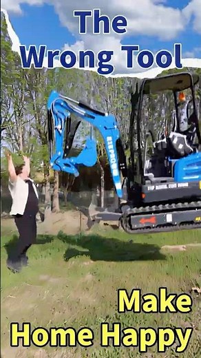 I Just Wanted to Dig a Small Garden Bed… Then RIPPA Made It Easy #rippa #miniexcavator