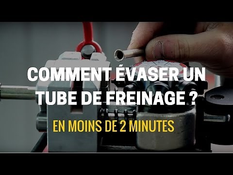 Comment évaser un tube de freinage en moins de 2 minutes ?