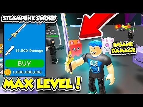 I GOT THE MAX LEVEL WEAPON AND BECOME THE MOST POWERFUL IN RPG WORLD SIMULATOR!! (Roblox)