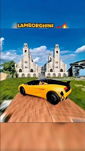 🔥 Lamborghini Gallardo vs. BeamNG's IMPOSSIBLE Path! 🏎️💥