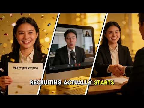 MBA Investment Banking Recruiting Timeline