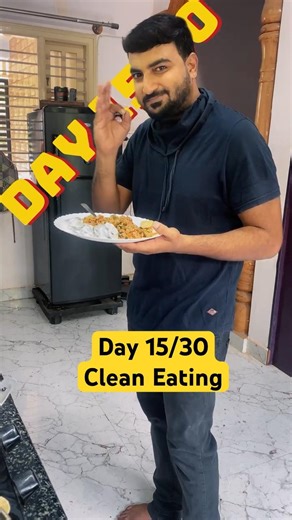 Day 15 Clean Eating💪Simple Diet to Lose 3 KG in 30 Days #food #dietlunch #easyrecipe #diet #fyp