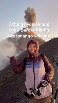 #traveltips #acatenango #volcano #guatamala