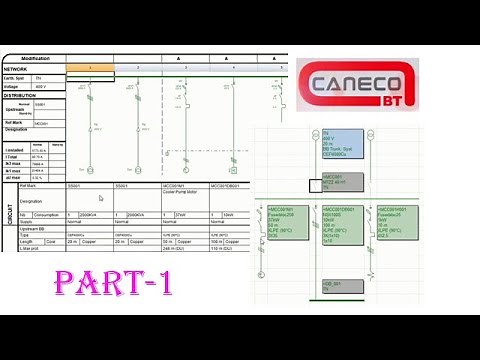 CANECO BT Software - LV Cable Sizing Calculation (Part-1)