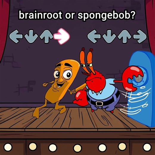 mr krabs or brainroot fnf animation