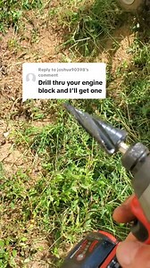Replying to @joshua90398 Toolant Vs. Engine Block. #engine #drill #challenge #toolant #ChallengeTheBuild | Challenge The Build