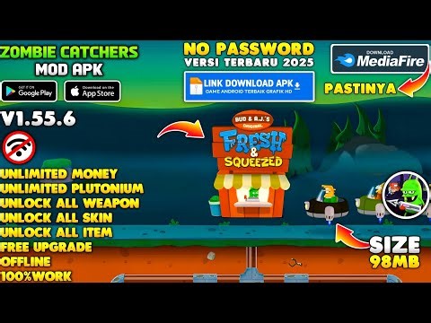 Zombie Catchers Mod Apk v1.55.6 Terbaru 2025 - Unlimited Coin & Unlock All Skin