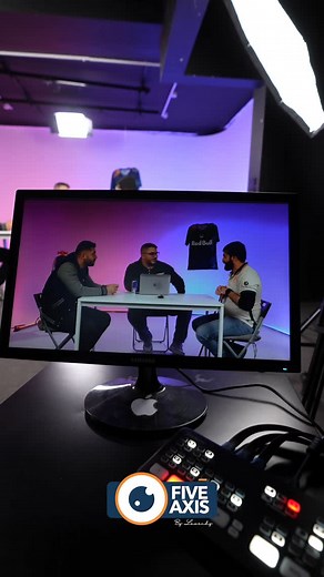 Behind the scenes 😍🤗 #shoot #studio #viralvideos #productphotography #videoproduction #football #capitano | 5 Axis Studios