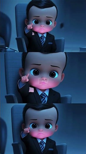 Real Boss Baby 😎 #BabyBoss #FunnyShorts #ComedyVideo