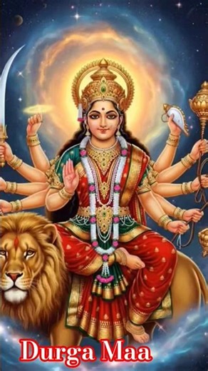 मां ओ मां मैं तेरे दिल में हूं कि नहीं तू तो मेरे नस नस में बसी है #दुर्गामाँ