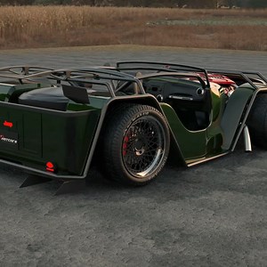 325K views · 17K reactions | Our 1965 Jeep CJ-5 Restomod Render Has A Beastly Road Presence | HotCars | Facebook