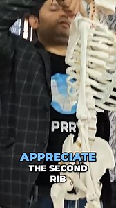 PRRT Instructor Abhishek Sharma explains how 'trapezius' pain may stem from the first rib. Learn to palpate ribs, including accessing the second rib laterally. Accurate palpation anatomical reasoning are key in shoulder/neck assessments. Explore training opportunities at theprrt.com. #PhysicalTherapy #Anatomy #Rehab #ManualTherapy #Assessment #NeckPain #ShoulderPain Physioclassroom | Primal Reflex Release Technique