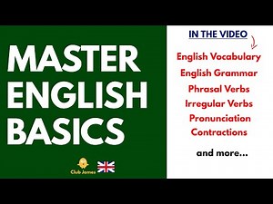 Get Started → Learn English → Master ALL the ENGLISH BASICS you NEED to know!