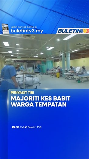 Sebanyak 85% kes jangkitan tibi di negara ini melibatkan rakyat tempatan. #BuletinTV3 #PenyakitTibi #KKM | Buletin TV3