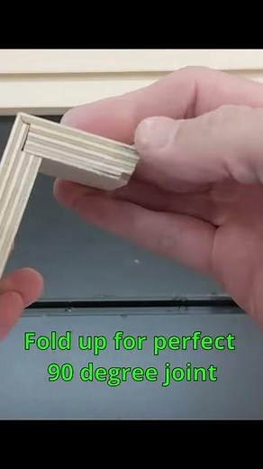 Easiest drawers in four cuts! || Miter fold drawer