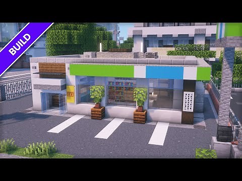 Minecraft Build : Convenience Store 🏪 | Tutorial