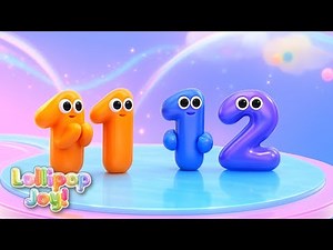 Number Parade 11–20 | Counting Numbers for Kids | Lollipop Joy