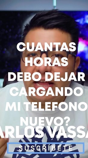 ¿Cuántas horas cargar un celular nuevo?