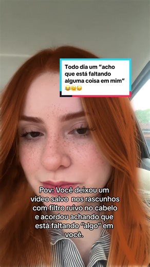 Quem todo dia ? 🫠 #cabelos #ruivos #foryou #