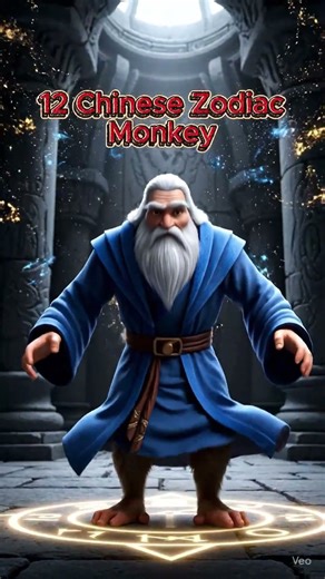 How you act 12 Chinese Animals Zodiacs in RPG Games ? Monkey Wizard