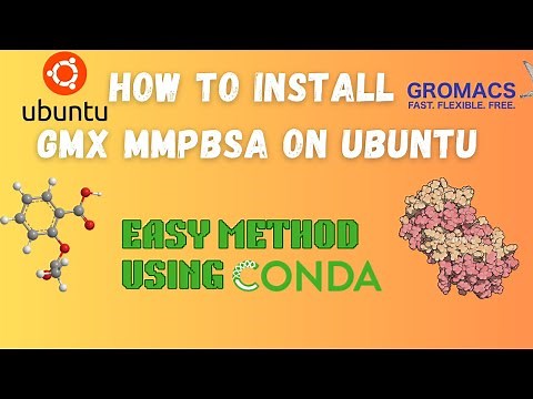 How to install gmx MMPBSA in Ubuntu