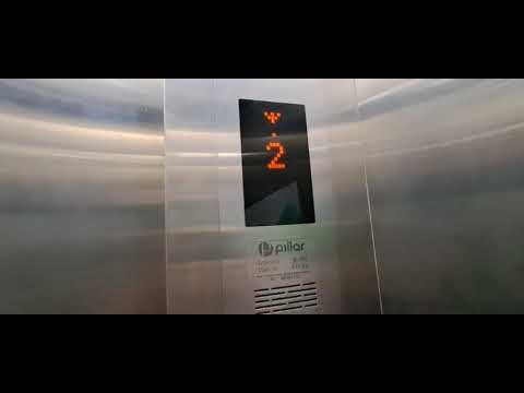 Pillar Traction Elevator at Suburmart Mohammad Toha, Bandung, West Java