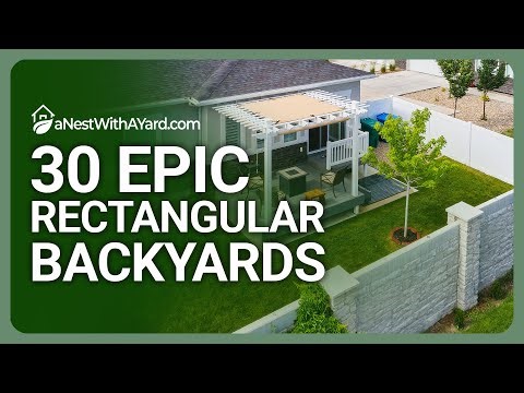 30 Of The Best Rectangular Backyard Ideas