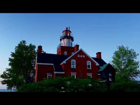 Beautiful Big Bay point lighthouse!