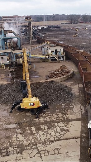 Jobsite bird’s eye view 🦅 👁️ | Cat Construction