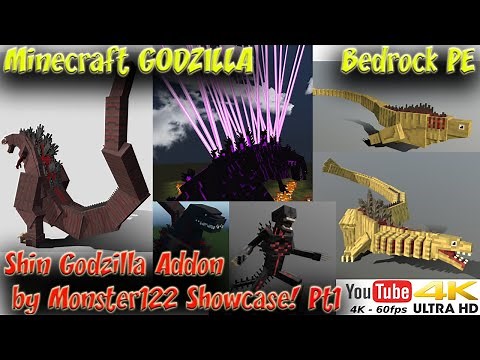 Shin Godzilla Addon Monster122 Showcase Shin Godzilla Forms 1 2 3 4 5