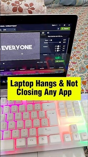 How To FIX Laptop Hanging and Not Closing Any App in 5 SECONDS