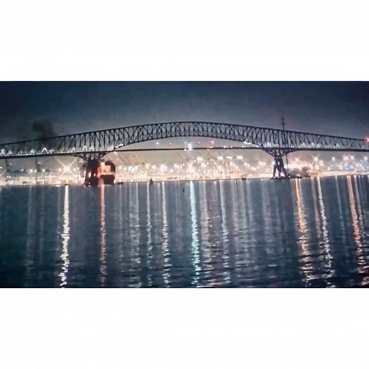 The Tattle Room 🇳🇬 🌎 on Instagram: "Footage shows the moment a major bridge collapsed in the US city of Baltimore after it was hit by a cargo ship. A Baltimore City Fire Department spokesperson has confirmed that the Baltimore bridge collapse is a “mass casualty event”. The numbers of casualties are yet to be confirmed."