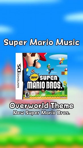 New Super Mario Bros. - Overworld Theme #supermario #newsupermariobros | new super mario bros