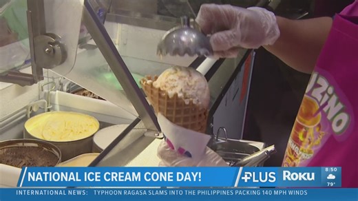 Sept. 22 is National Ice Cream Cone Day