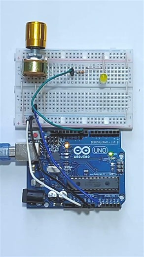Arduino LED Brightness Control | No Voice