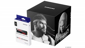 Street Fighter 6 Characters Appear on Samsung M.2 SSD Box
