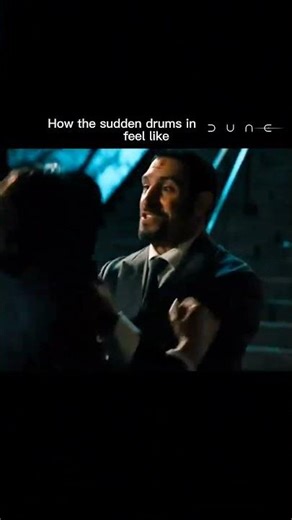 how the sudden drums in Dunes movie felt like | Jhon wick falling meme #dune