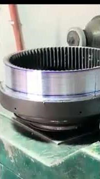 Excavator front wheel hub repair ! Front wheel making #heavy #machine