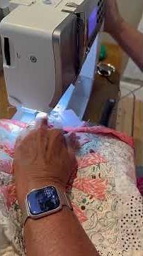 This is a short video showing how to join ends when binding a quilt.