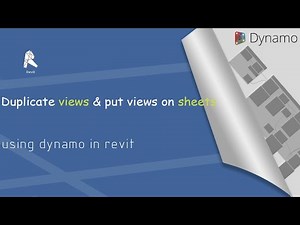 Duplicate views and put views on sheets using dynamo in Revit