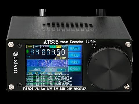 Обзор радиолюбительского приемника ATS25 max Decoder