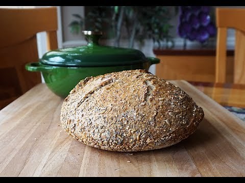 No-Knead Harvest Grains Honey Whole Wheat Bread (updated)… super easy