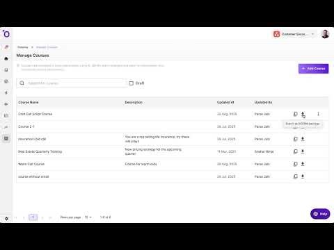 Export Your Outdoo Course as a SCORM Package for Any LMS | Outdoo AI (Demo)