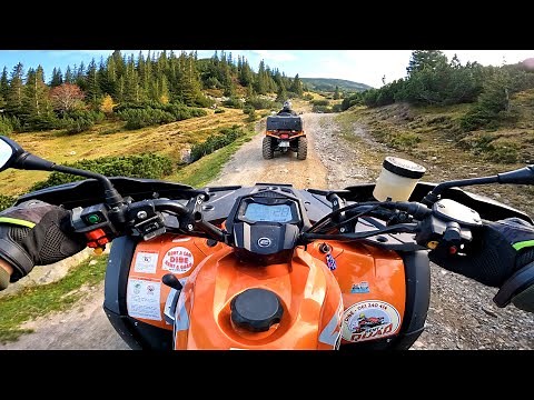 CF MOTO CForce 600 REAL TRAIL | 4K