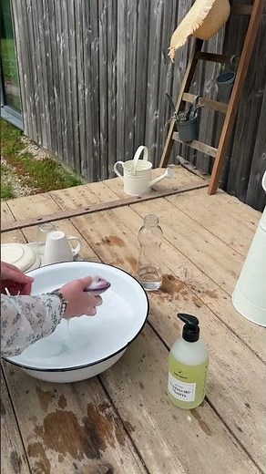 Utilisez les eaux de lavage pour arroser vos plantes