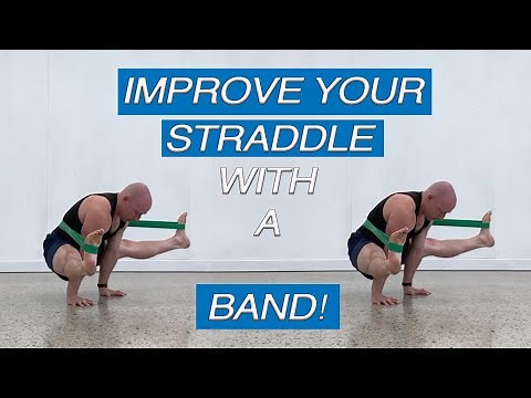 Band Training for Straddle Flexibility, Stalder Press & L Sit