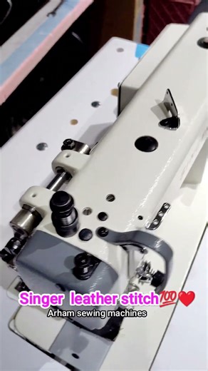 singer leather stitching Jumbo machine💯❤✌ #sewing #sewingequipment #ussewtips #trendingreels