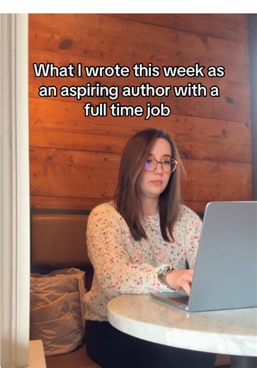 Not the best during the week 🫣 but I still made an effort to get words on the page & I worked through a kink in my magic system this week! #writingjourney #writertok #aspiringauthor #notgivingup #writertok